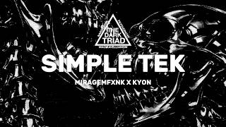 SIMPLE TEK - THE DARK TRIAD | HARDTEKK • JUMPSTYLE • HARDSTYLE • PHONK/FUNK | GYM & BP EDIT SONGS