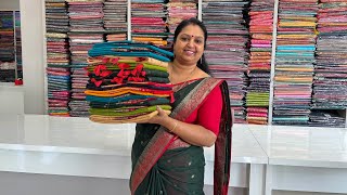 Semi Jute Antic Thread work Traditional Look Partywear Sarees