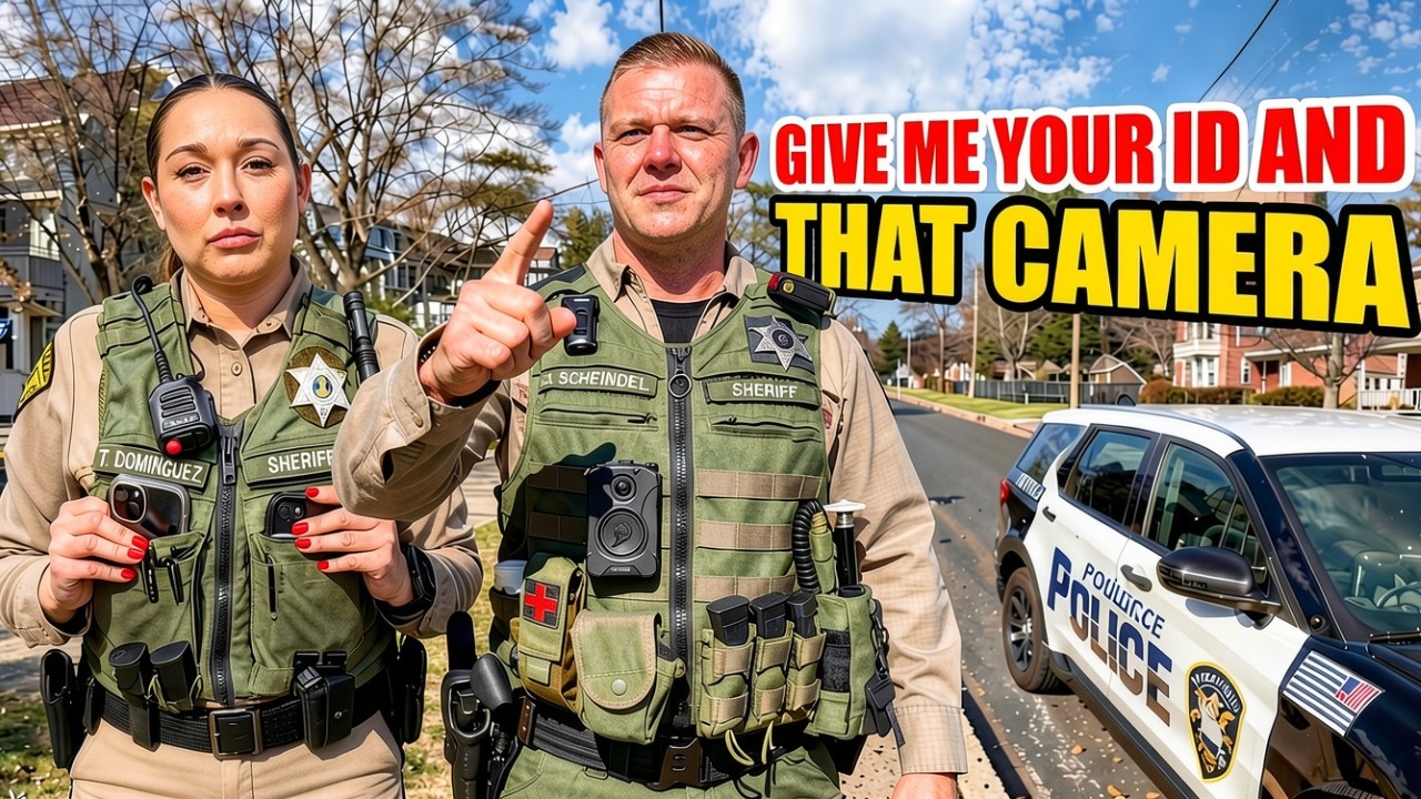Female Officer DEMANDS ID Over Camera… Then Calls Backup When It Backfires