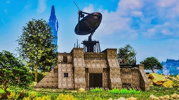 Bunker Satellite Tower | Build Tutorial | ARK: Survival Ascended