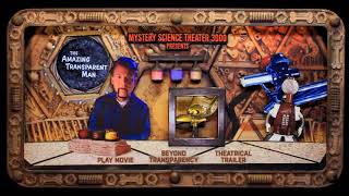 MST3K The Amazing Transparent Man Menu (Box #39)