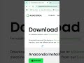 Installing Anaconda for Windows || PLAY WITH PY || 1min PY shorts #anaconda #exe