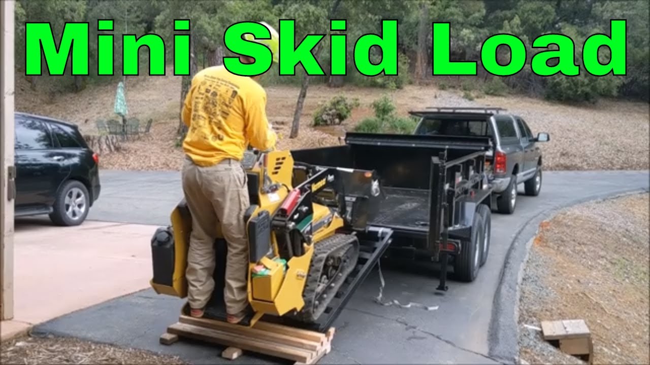 Update Dump Trailer, Mini Skid Steer YouTube