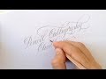 Hand writing with Pencil | Pencil Calligraphy