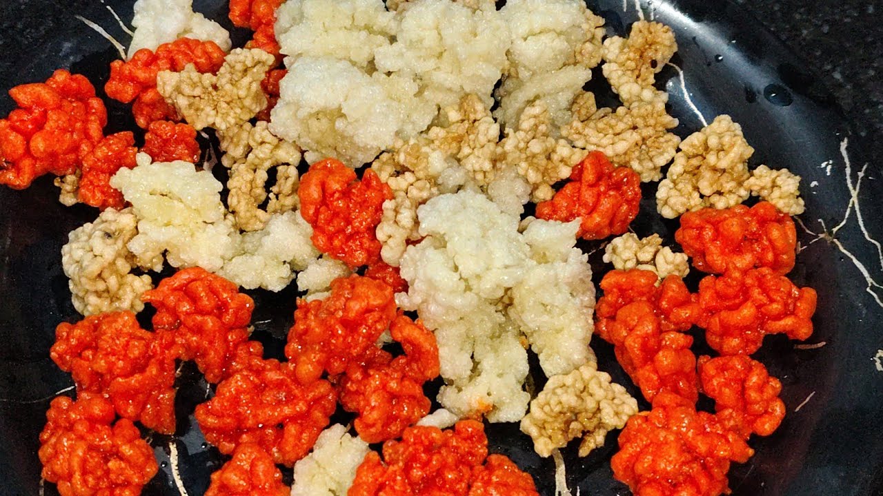 दो कटोरी चावल से बनाए 100से भी ज्यादा फूल कचरी और साल भर के लिए बनाए #chavalfolkachri#havabadikachri