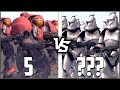 Сколько Клонов из Star Wars нужно, чтобы уничтожить 5 Морпехов? ► StarCraft vs Star Wars