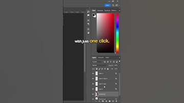 select multiple layers in Photoshop with one click fast #photoshop #photoshoptutorial