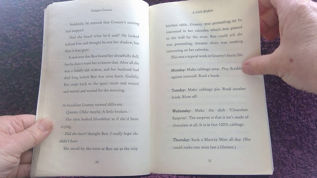 Gangsta Granny Chapter 5 Youtube