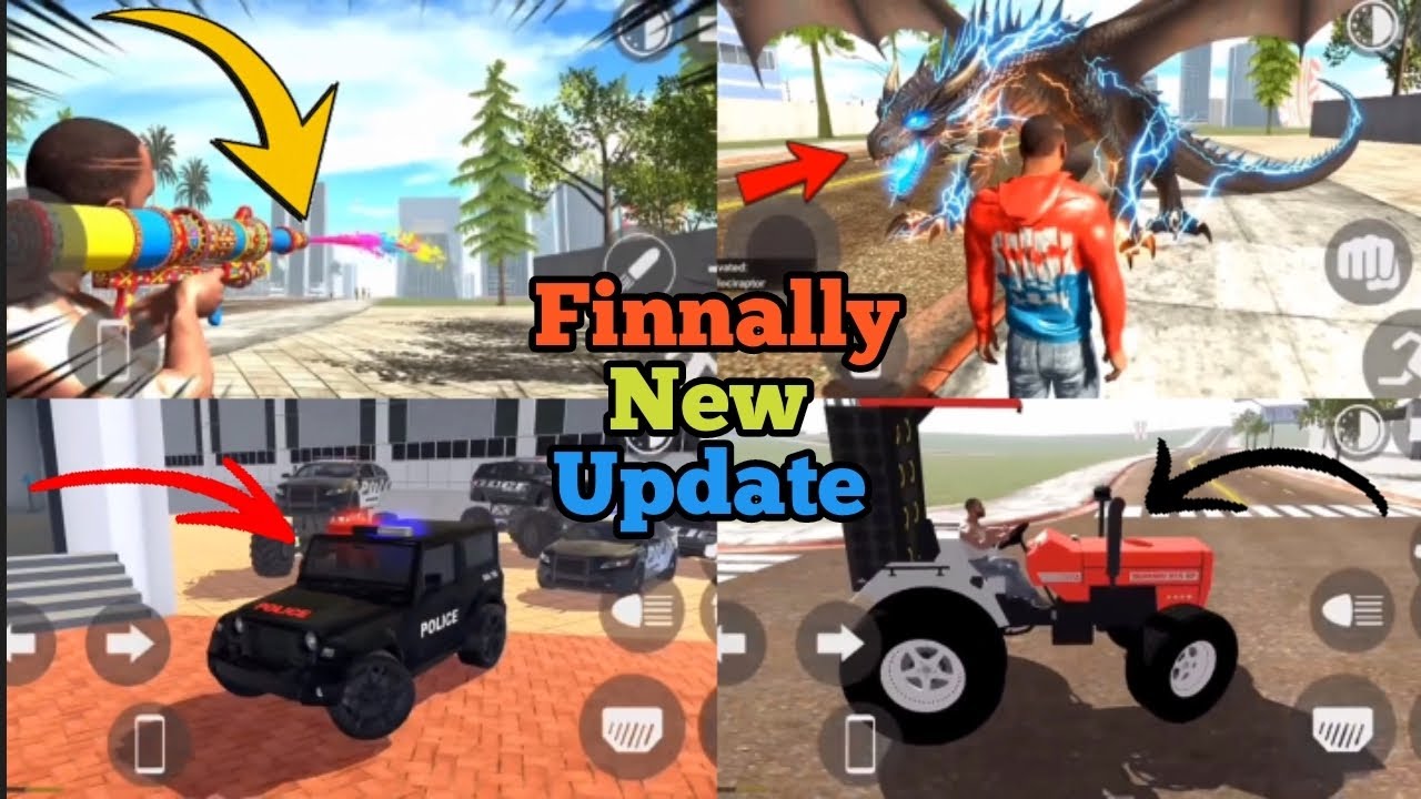 Finnally🥳New🤑Update in Pichkari🤩in New🤯 Drogon in New DJ😮Tractor in Indian Bike driving 3D 