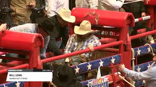 Will Lowe – Bareback - Semi Finals Rnd 1 – Thu-Feb-22