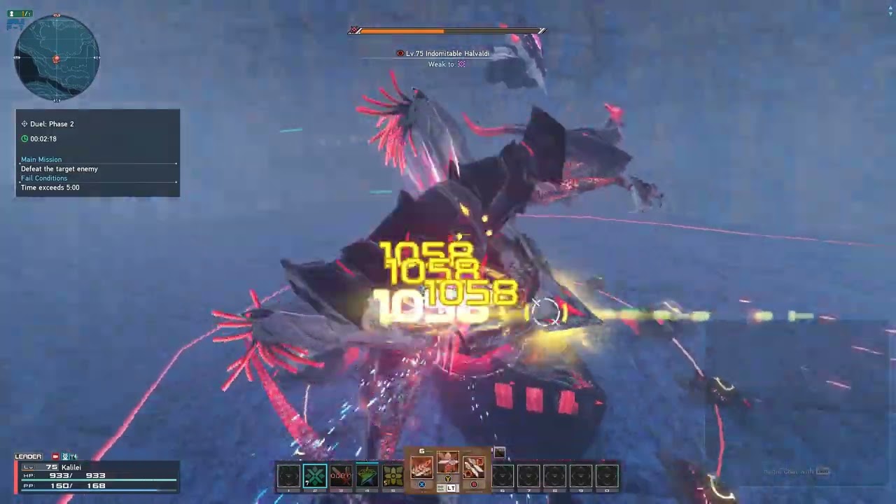 [PSO2:NGS] Defiless Halvaldi TD only Fi/Sl 