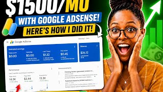 How I Got Google AdSense Approval & Grew My Earnings with Google AdX (Real Dashboard 2026)
