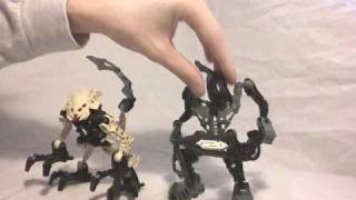 Bionicle Video Review: Atakus & Zesk (2009) [English]