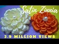 D.I.Y. Satin Zinnia Flower - Tutorial | MyInDulzens