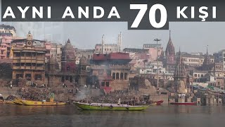 Öleni yakıyorlar - Hindistan - Varanasi Ölü Yakım Törenleri