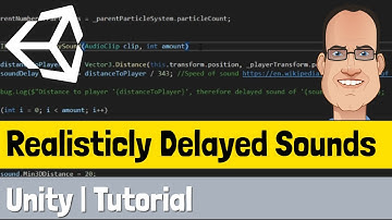 Realisticly Delayed Sounds | Unity | Tutorial