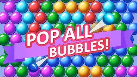 Bubble Shooter Android Gameplay New Level 12 Bubble Shooter 1 Pop all bubbles 👏