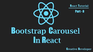 React Bootstrap Carousel Implement In React Application || Bootstrap Slider || React Tutorial || Js