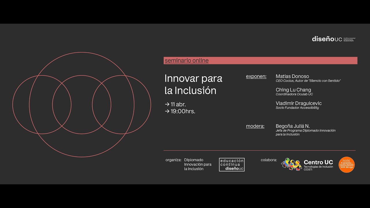 SEMINARIO | Innovar para la Inclusión
