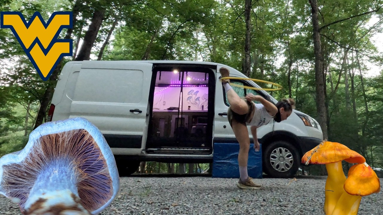 West Virginia: Mushroom Biking Vanlife Adventures