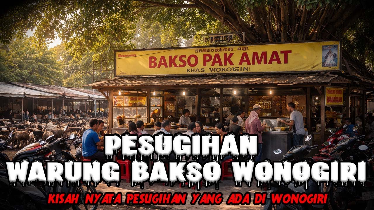 KISAH NYATA PESUGIHAN WARUNG BAKSO PAK HAJI AMAT DI WONOGIRI