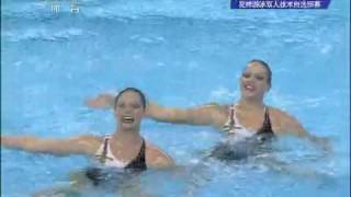 Mary Killmanlyssa Wallace Usa Duet Technical Preliminary Shanghai World Championships 2011