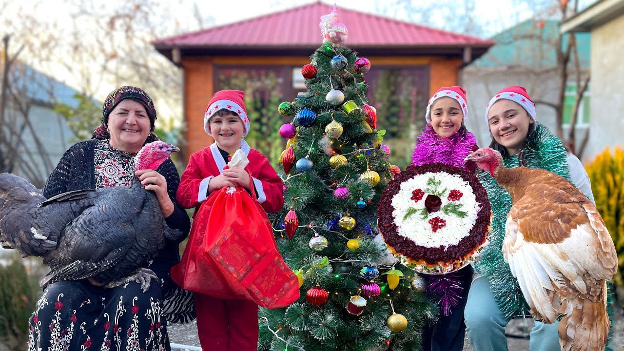 Бабушкин Рецепт Двух Индейки на Новый год! Ужин с Неожиданным Финалом!
