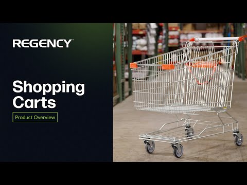 Regency Shopping Carts - video from WebstaurantStore
