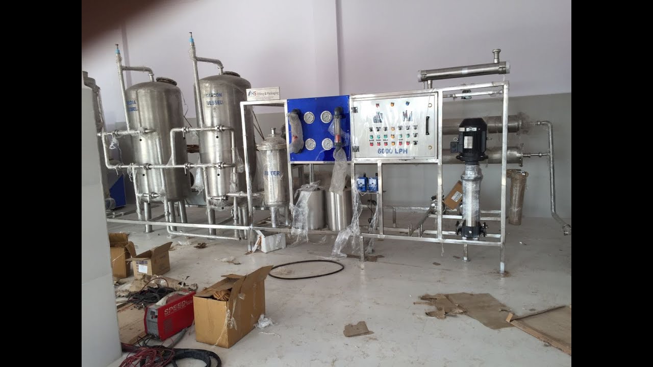 Industrial RO water treatment plant Demo, for purchase