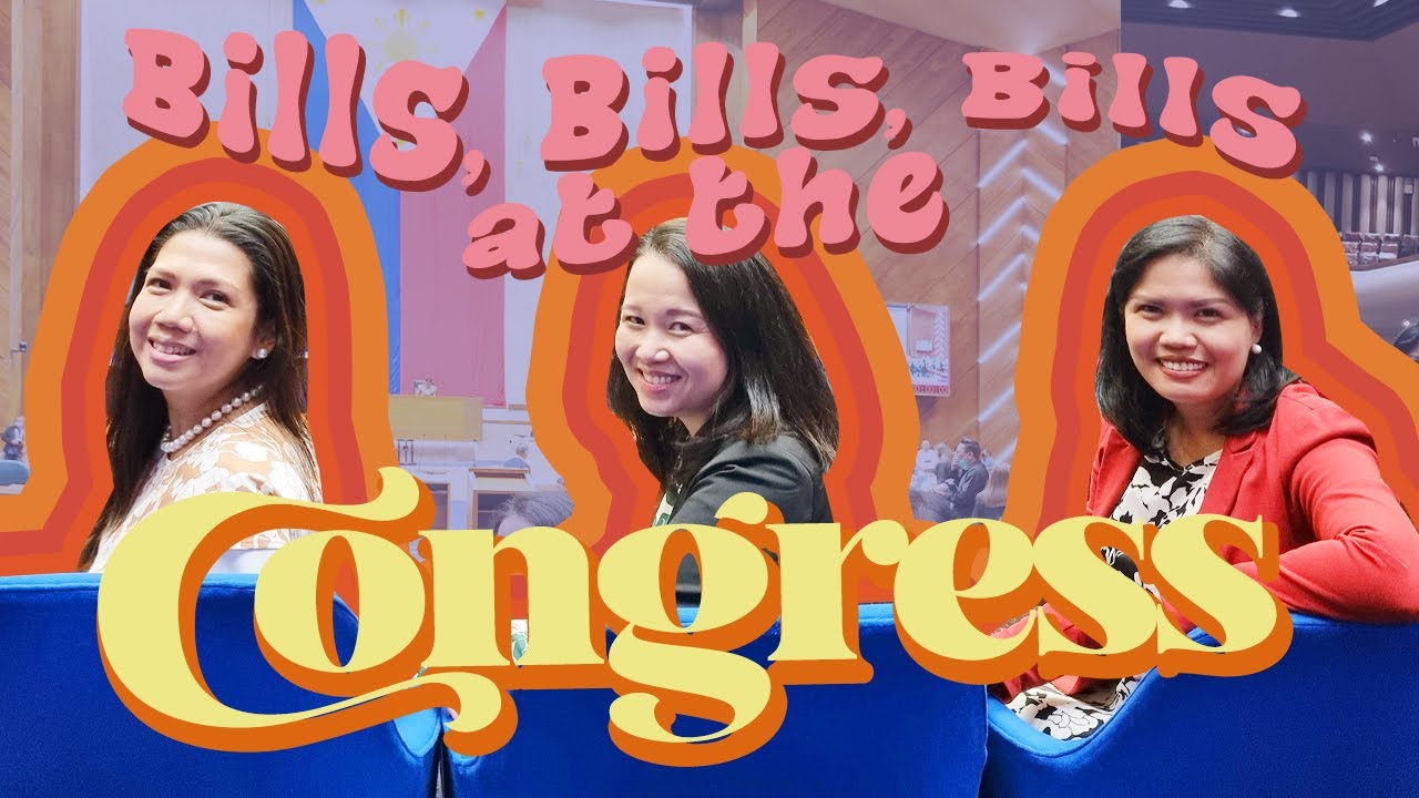 Bills, Bills, Bills sa Congress (Paano masali sa National Budget 🤣)