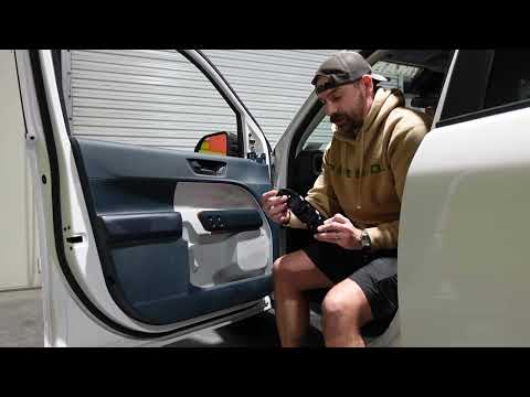 Door panel removal, 2022–2026 Ford Maverick