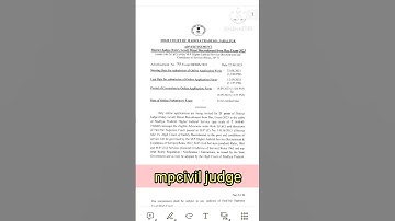 MP CJ new update #mpcj #civiljudge #judge #jlo