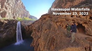 Havasupai Falls - November 2023 - Lucas and Austin