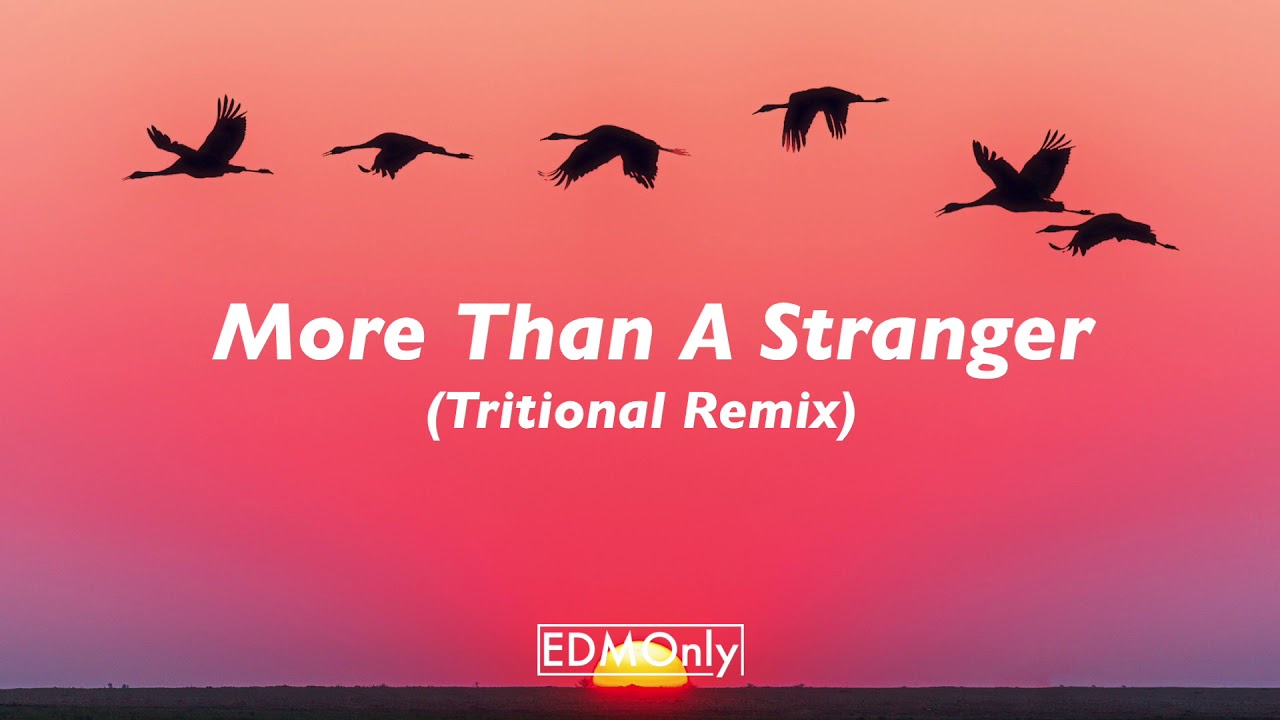 Justin Caruso - More Than A Stranger (Tritonal Remix) [Lyrics / Lyric Video]