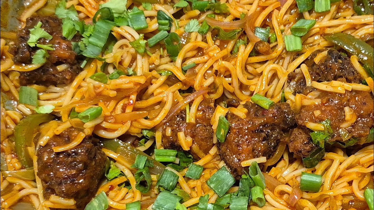 Vag Manchurian noodles #foodie arvindguru #recipe #cooking #YouTube video #Manchurian