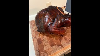 Smoked Cajun Whole Turkey on Chargriller Akorn | Setting Up Grill for Low and Slow