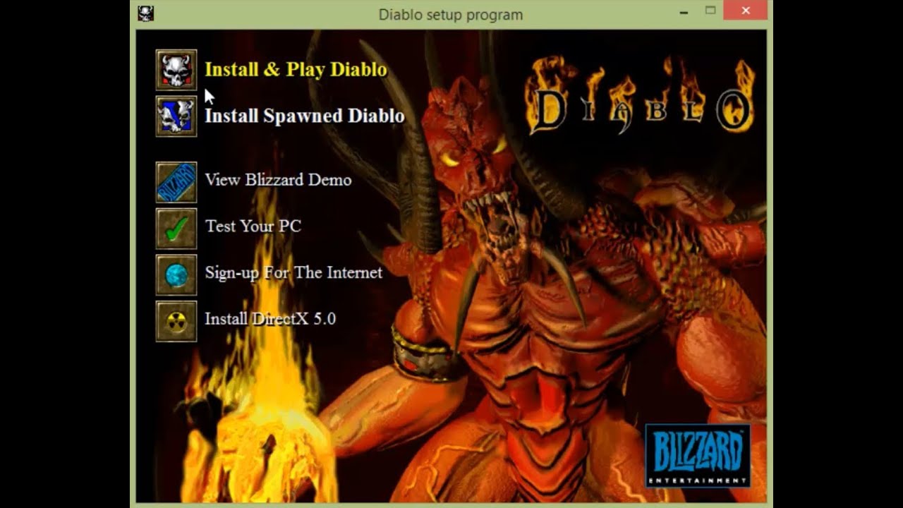 Diablo 1 auf windows 10 - lodsam