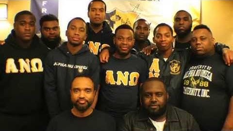 Alpha Nu Omega Fraternity, Inc. Alpha Chapter