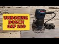 UNBOXING BOSCH GKF 550 ROUTER
