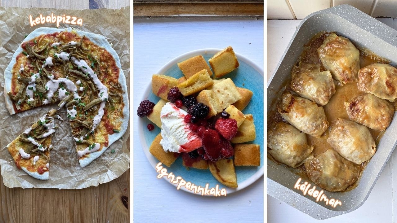 Ещё одна неделя типичной шведской еды, *но в веганском варианте*.