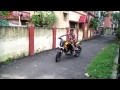 pulsar 200ns stunt