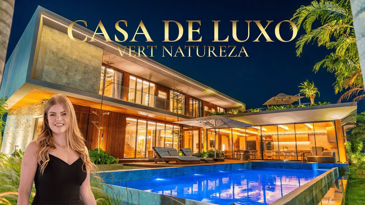Essa casa de luxo no Vert Natureza – Eusébio  vai te encantar!