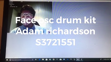 Face osc drum kit max map interactive system design