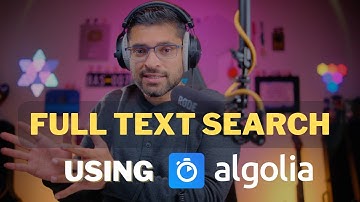 Implementing Algolia Text Search