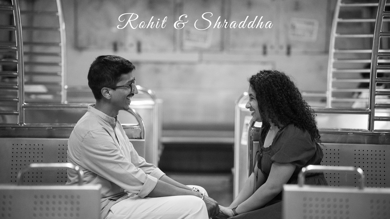Shraddha & Rohit | Mumbai Local Train Pre-Wedding | Cinematic Highlight Film | CSMT | SMF
