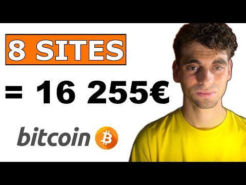 Gagner 16 255€ De Bitcoin Avec 8 Sites Gratuits En 2022 !