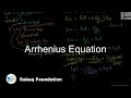 Arrhenius Equation, Chemistry Lecture | Sabaq.pk |