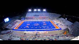 SportsTimeLapses com Albertsons Stadium Boise State - Sideline