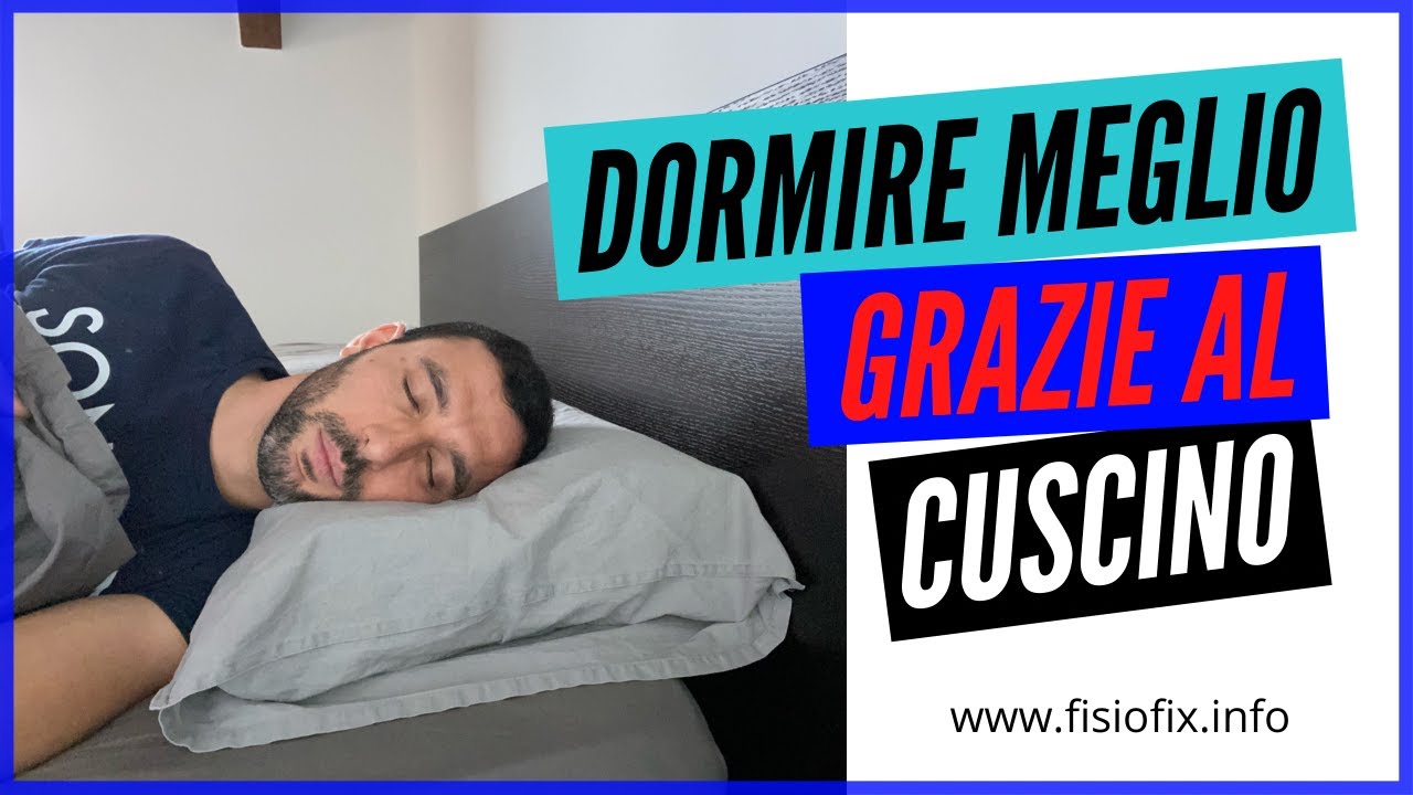 Dormire meglio grazie al cuscino ortopedico per la cervicale di Pharmaflex  Cervical 