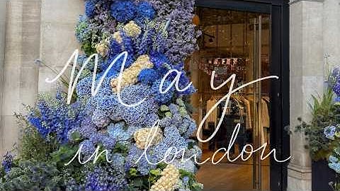 May in London vlog | explore Isabella Plantation, Chelsea in Bloom, Tate Modern with me